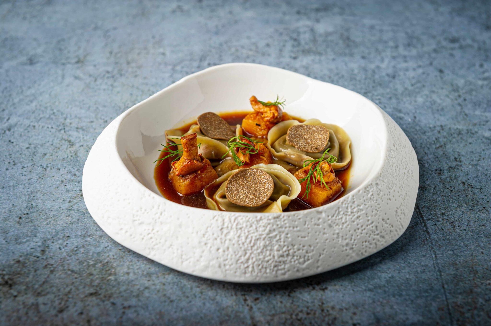 Plat del restaurant Bages 964, de l'Oller del Mas