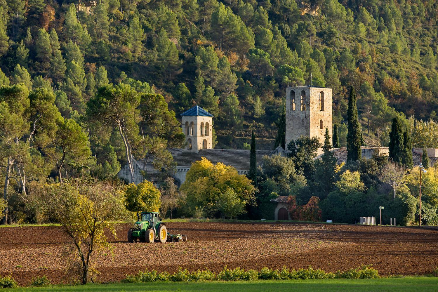 La ruta del vi de la DO Pla del Bages - Camí paisatgístic de Sant Fruitós fins al monestir de Sant Benet de Bages
