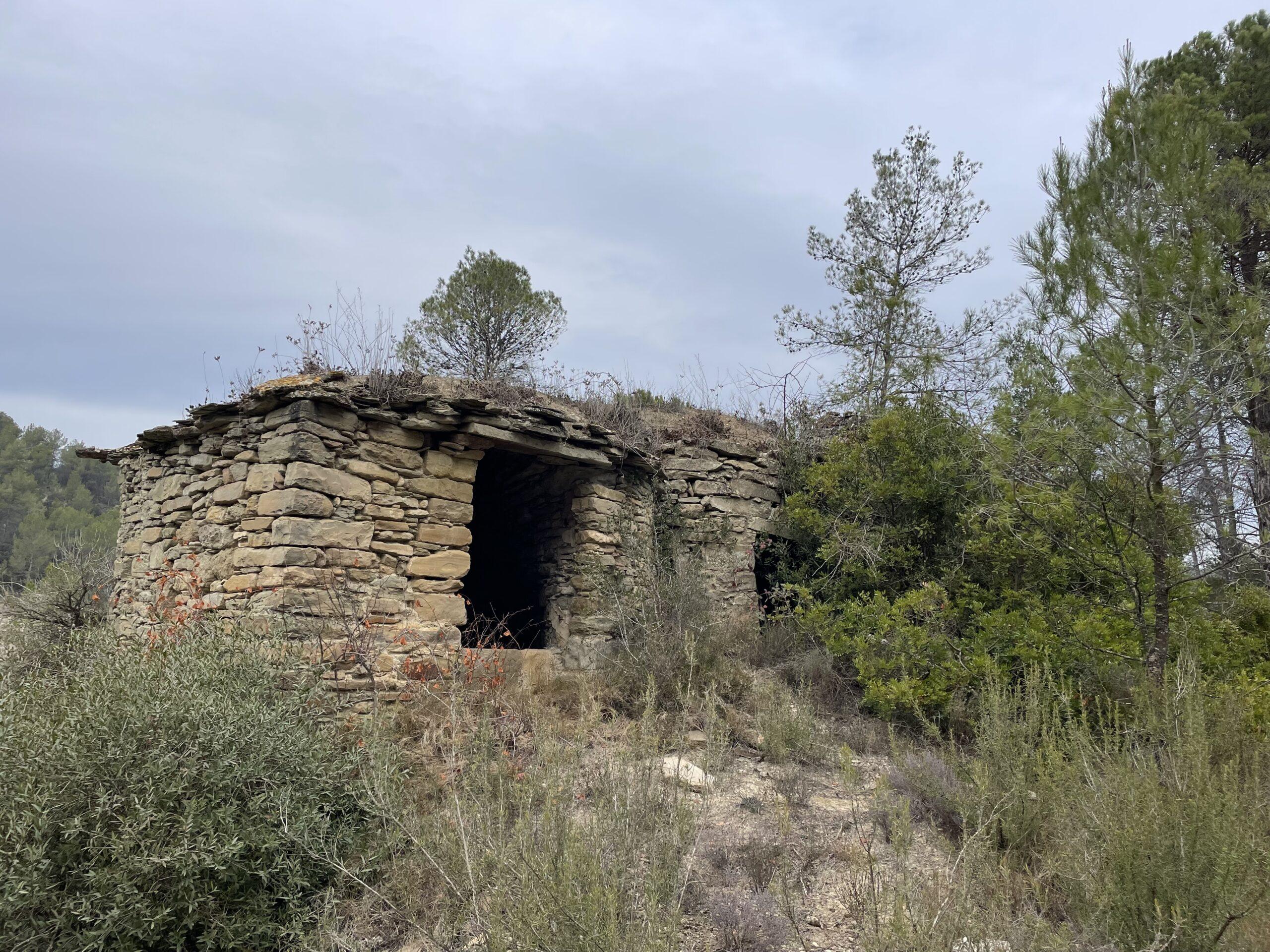 La ruta del vi de la DO Pla del Bages - Les barraques als boscos de Castellgalí